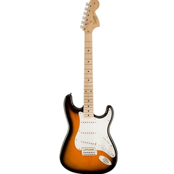 Squier Affinity Series Stratocaster, Laurel Fingerboard, Brown Sunburst Electric Guitar