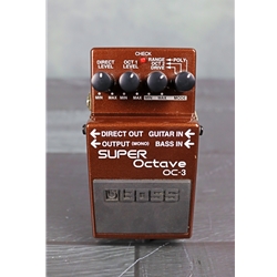 Boss OC-3 Super Octave Pedal Effect Pedal Pre-owned