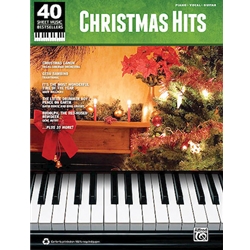 Christmas Hits 40 Sheet Music Bestsellers Series