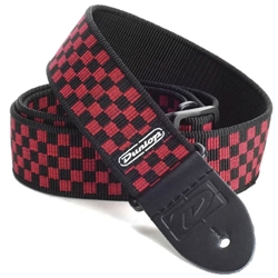 Dunlop Classic Red & Black Guitar Strap