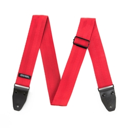 Dunlop Deluxe Seatbelt Red Guitar Strap