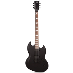 ESP LTD Viper-400 Baritone Black Satin Electric Guitar