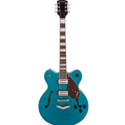 Gretch G2622 Streamliner Center Block Double Cut with V Stoptail, Broad'Tron BT 2S Pickups, Laurel Fingerboard, Ocean Turquoise Electric Guitar