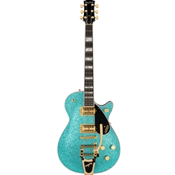 Gretsch G6229TG PE LTD Jet BT Ocean Turquoise Sparkle With Case, Limited Edition Electric Guitar