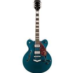 Gretch G2622 Streamliner Center Block Double Cut with V-Stoptail, Laurel Fingerboard, Midnight Sapphire Electric Guitar