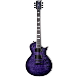 ESP LTD EC-1000 QM See Thru Purple Sunburst Electric Guitar