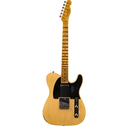 Fender Custom Shop 52 Telecaster Journeyman Relic Aged Nocaster Blond Electric Guitar