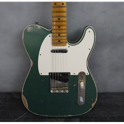 Fender Custom Shop 59 Telecaster Relic Aged Sherwood Green Metalic Electric Guitar