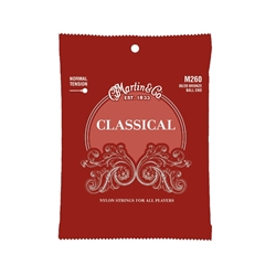 Martin M260 Classical Nylon Guitar Strings Normal Tension Ball End