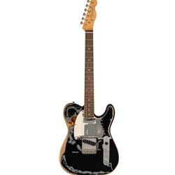 Fender Joe Strummer Telecaster, Rosewood Fingerboard, Black Electric Guitar