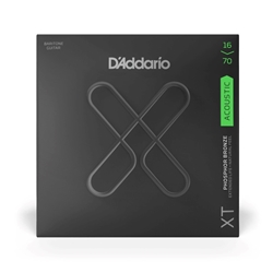 D'Addario Medium Coated Baritone Acoustic Guitar Strings