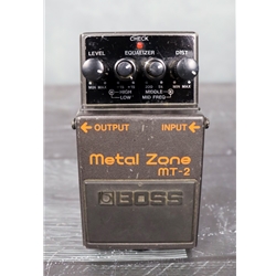 Boss MT-2 Metal Zone Distortion Pedal Preowned