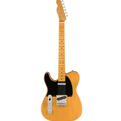 Fender American Vintage II 1951 Telecaster Left-Hand, Maple Fingerboard, Butterscotch Blonde Electric Guitar