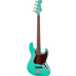 Fender American Vintage II 1966 Jazz Bass, Rosewood Fingerboard, Sea Foam Greene Electric Bass Guitar