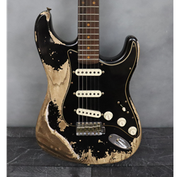 Fender Custom Shop Limited Edition Poblano Stratocaster Super Heavy Relic, Aged Black