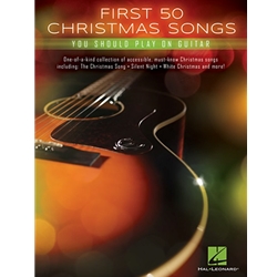 Hal Leonard First 50 Christmas Songs You Should Play on Guitar