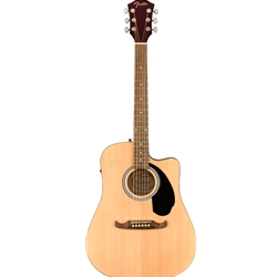 Fender FA-125CE Dreadnought, Natural Acoustic Electric Guitar
