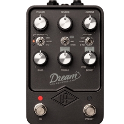 Universal Audio UAFX Dream '65 Reverb Amplifier Emulation pedal with Bluetooth Effect Pedal