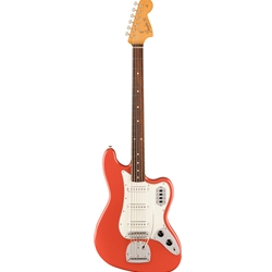 Fender Vintera II 60s Bass VI Fiesta Red Electric Bass Guitar