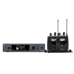 Sennheiser EW IEM G4T-WIN Twin In-Ear Monitor System A Band