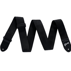 Gibson Seatbelt Black Guitar Strap