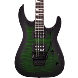 Jackson JS Series Dinky Arch Top JS32Q DKA Transparent Green Burst Electric Guitar