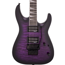 Jackson JS Series Dinky Arch Top JS32Q DKA Transparent Purple Burst Electric Guitar