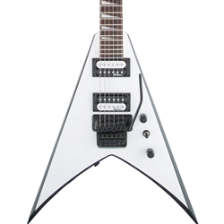Jackson JS Series King V JS32 White with Black Bevels