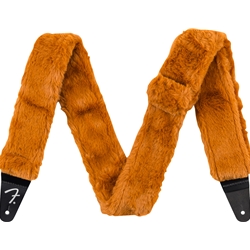 Fender Poodle Plush Strap, Rust
