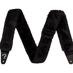 Fender Poodle Plush Strap, Black