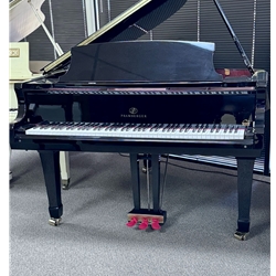 Joseph Pramberger JP-175 Platinum Series 5'9" Polished Ebony Grand Piano Preowned