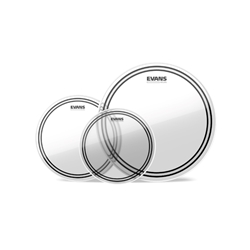 Evans EC2S Clear Rock Tom pack (10 inch, 12 inch, 16 inch)
