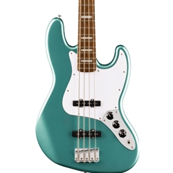 Squier Affinity Series Active Jazz Bass Mystic Sea Foam Green Electric Bass