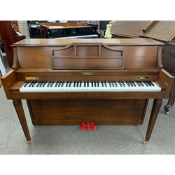 Baldwin Classic American Walnut Satin Console Piano Preowned