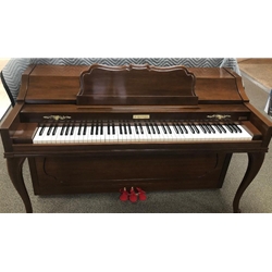 Baldwin French Provincial Consolette Piano Pre-Owned
