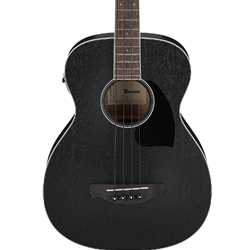 Ibanez PCBE14M Acoustic Electric Bass Guitar Weathered Black Open Pore
