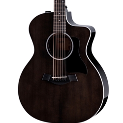 Taylor 214ce Plus Special Edition, Trans Grey Acoustic Electric Guitar