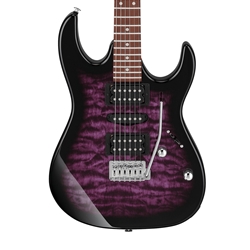 Ibanez GRX70QA Electric Guitar Transparent Violet Sunburst
