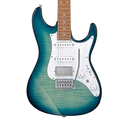 Ibanez AZ22S1F Electric Guitar Transparent Turquoise Burst