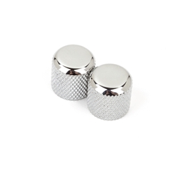 Fender Telecaster/Precision Bass Dome Knobs (Chome) (2)