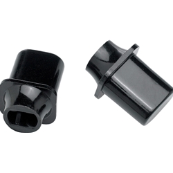 Fender Pure Vintage Telecaster "Top-Hat" Switch Tips, Black (2)