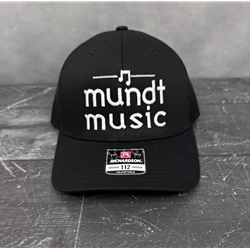 Mundt Music Black Logo Hat