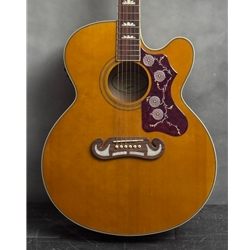 Epiphone J-200 EC Studio Acoustic Electric Guitar W/Case Preowned