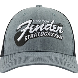 Fender Fender Stratocaster Guitar Hat, Heather Gray