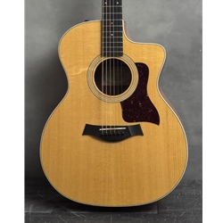Taylor 214ce Koa Satin Acoustic Electric Guitar Preowned