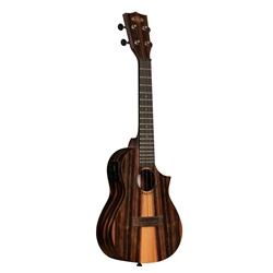Kala Amara Tri-Top Concert Ukulele w/ Cutaway & EQ