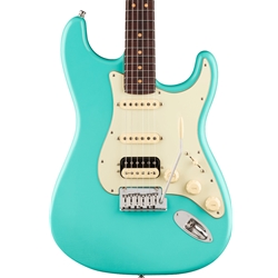 Fender American Ultra Luxe Vintage 60s Stratocaster HSS Electric Guitar Sea Foam Green