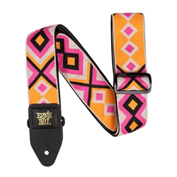 Ernie Ball Classic Jacquard Guitar Strap/Bass Strap Electric Diamond