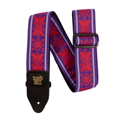 Ernie Ball Classic Jacquard Guitar Strap/Bass Strap Royal Flush