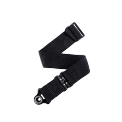 D'Addario Auto Lock Swivel Polypro Guitar Strap, Black